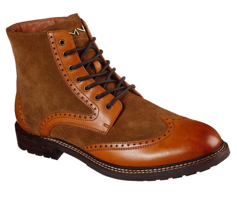 Skechers Ithaca - Beaufort - Mens Boots Brown [AU-ZO6597]